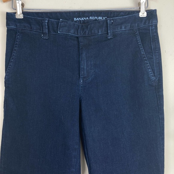 BANANA REPUBLIC Trouser Denim Jean Dark Wash 27 - Picture 3 of 11